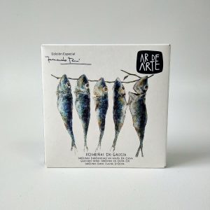 Sardinillas en aceite de oliva. Edición Fernando Rei